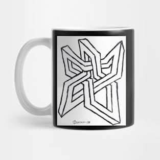 Dancing Inter-dimensional Star Big Fat Brat Mug